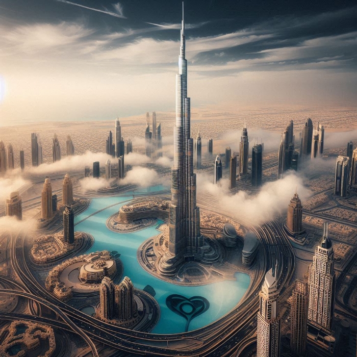 Dubai'nin Modern Başyapıtları: Burj Khalifa'nın Yükseklikteki Zaferi