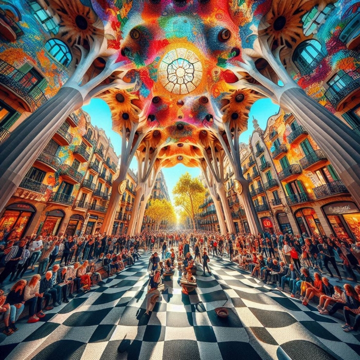 Barselona'nın Renkli Dünyası: Gaudi'nin Eserleri ve La Rambla'nın Canlılığı
