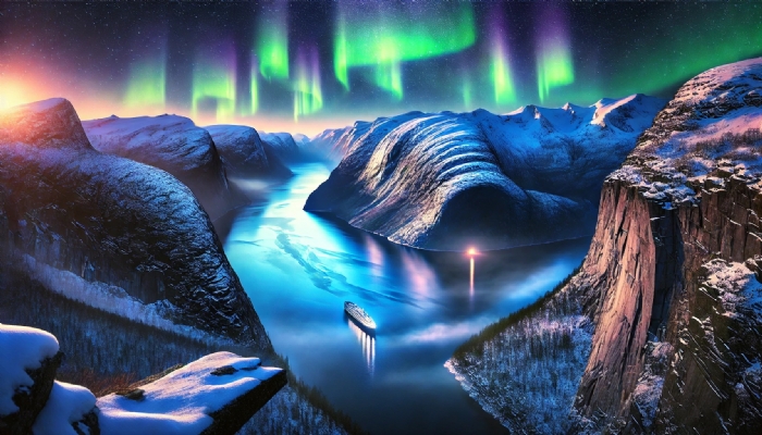 İskandinav Masalı: Norveç Fiyordları ve Kuzey Işıkları'nın Büyüleyici Görüntüsü