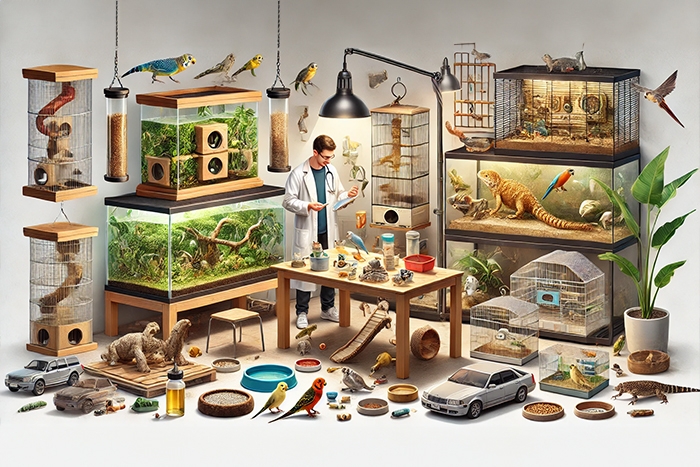 Egzotik Evcil Hayvanlar, Bakımı ve Gereksinimleri