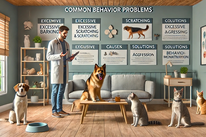 Kedi ve Köpeklerde Davranış Problemleri, Nedenleri ve Çözümleri