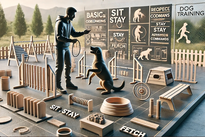 Köpek Eğitimi, Temel İtaat ve İleri Düzey Komutlar