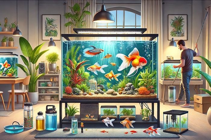 Evde Balık Bakımı, Akvaryum Kurulumu ve Balık Türleri